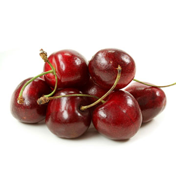 Cherries, red, sweet, fresh