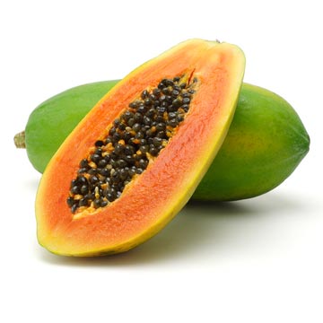 Papayas, fresh