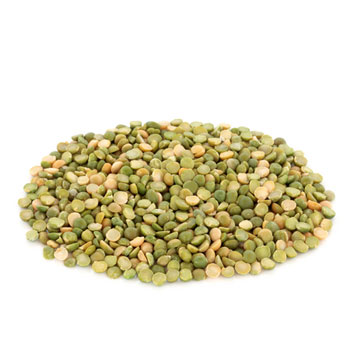 Peas, green, dried, split
