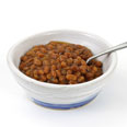 Brown beans, cooked