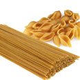 Pasta, whole wheat, mixed varieties, raw